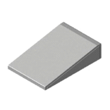Invalide-inritblok 13/15 17/8X75X50 midden grijs vk