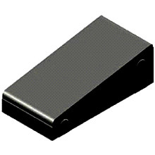 Invalide-inritblok 13/15 20/10x60x30 midden zwart vk