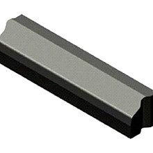 Geleideband 5/20x25x100 cm recht zwart visbek