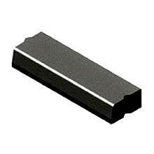 Trottoirband 28/30x16x100 cm zwart visbek