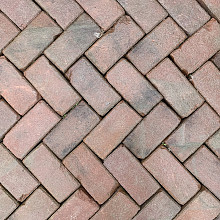 Oude gebakken keiformaten Rossa (op pallets)