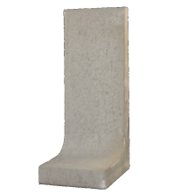 L-Element 100x50x40 cm grijs