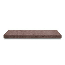 Oud Hollandse opsluitbanden (gewapend) 100x20x5 roodbruin