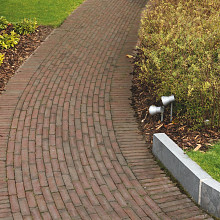 UWF60 Novoton bruin rood bezand Getrommeld