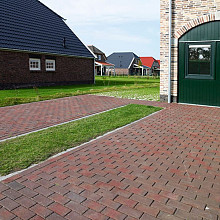 KK70 Padova rood paars bezand Strak