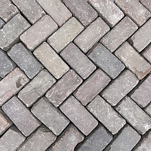 Oude gebakken keiformaten Tiel (op pallets)