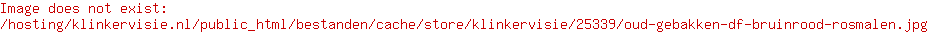 Oud gebakken DF bruin/rood Rosmalen