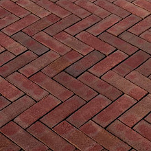 WF80 Morado gebakken waalformaat rood-paars genuanceerd