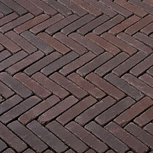 DF60 Bolzano Antica gebakken dikformaat paars genuanceerd