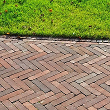 DF60 Novara Antica gebakken dikformaat rood bruin genuanceerd