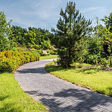 DF60 Lucca Antica gebakken dikformaat zwart zilverzand