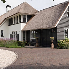 WF60 Iseo Antica gebakken waalformaat zwart-bruin