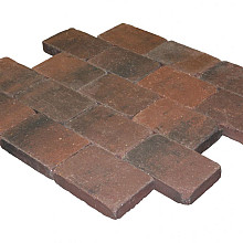 MB Drumstone 30x20x6 rood genuanceerd