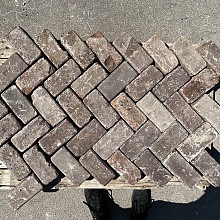 Oude gebakken keiformaten Eefde (op pallets)