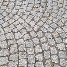 Portugees graniet 9/11 gebruikt in bigbags