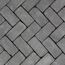 Oude gebakken keiformaten Mangaan (op pallets)