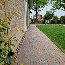 Antieke trommel waalformaat 7 cm oud sneek (voorheen bruin/zwart)