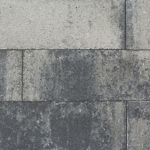 Linea 15x15x60 cm grijs/zwart