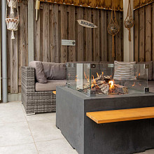 Ceramaxx 60x60x3 cm cimenti clay smoke rectified