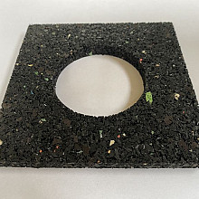Vaste onderplaat RC 10 - 120x120x6