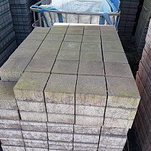 Betonklinker met deklaag 16x16x8 Bont SP