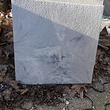 Terrastegel Fiamata 60x60x4,2 Wit met facet SP