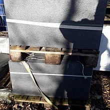 Terrastegel Fiamata 80x40x4,2 Antraciet met facet SP