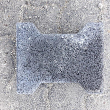 Betonklinker met deklaag 20x16,5x8 Antraciet met facet SP