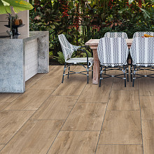 ROBUSTO CERAMICA 3.0 Oak brown 40x80x3 cm