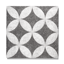 GeoProArte® 60x60x4 Dark Grey Flower