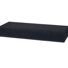 GeoColor Traptrede Solid Black 100x35x15