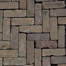 Oude gebakken dikformaat Bylands brons genuanceerd (op pallets)