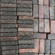 Gebruikte betonnen waalformaten rood/zwart
