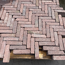 Oude gebakken waalformaten Groenlo (op pallets)