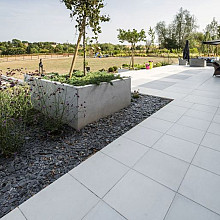 MEGATEGEL SMOOTH 60x60x4 VLAK GREY VELVET+