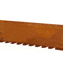 Kantopsluiting single flex (flg) corten 300x16,5