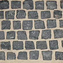Kinderkop basalt 8x11cm bb