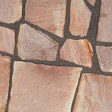Rosso bologna flagstones extra 25-40mm