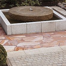 Rosso bologna flagstones extra 25-40mm