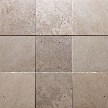 Travertino autum honed antique 40x40x3cm