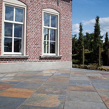 Multicolour slate basic 60x60x2-3cm