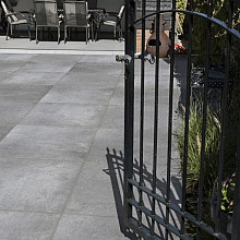 Keramische tegel cemento grigio 80x80x2cm