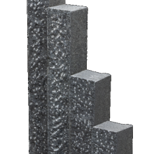 palissade pacific waterjet 12x12x100 cm