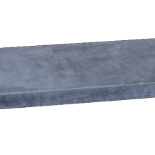 Vijverrand blue stone linea 100x20x3cm