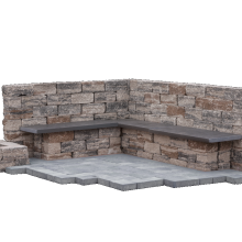 Combiwall uno 30x15x12cm kilimanjaro