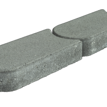 Kantsteen graskant antraciet 22x12x4,5cm