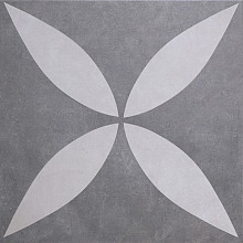 GeoCeramica® 60x60x4 Ambi. Antra Flower