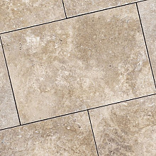Travertino autum honed antiq romvermod