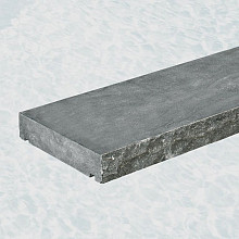 Afdekplaat blue moon rockface 100x40x4 cm. 4 ruwe zijdes + waterkering