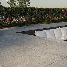 Keramische tegel massa grigio 120x120x2cm